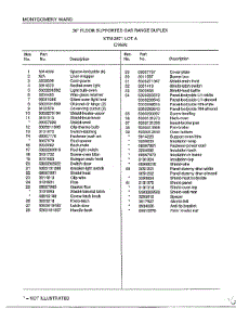 Oven Page 2 parts for Frigidaire Range 2871A from AppliancePartsPros.com