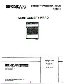 Front Page parts for Frigidaire Range 2883 from AppliancePartsPros.com