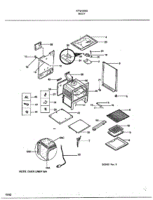 Body parts for Frigidaire Range 2883 from AppliancePartsPros.com