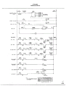 Wiring Diagram parts for Frigidaire Range 2883 from AppliancePartsPros.com