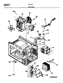 04 - Functional parts for Frigidaire Microwave FMT117U1B0 from AppliancePartsPros.com