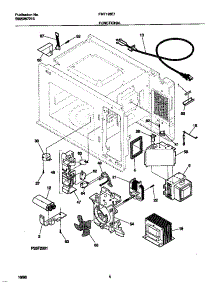 04 - Functional parts for Frigidaire Microwave FMT128E1W0 from AppliancePartsPros.com
