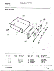Frigidaire Range-Gas Page 2 parts for Frigidaire Range 2281 from AppliancePartsPros.com