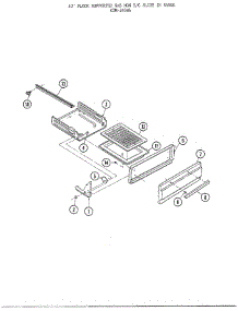 30" Floor / Broiler Pan parts for Frigidaire Range 2409A from AppliancePartsPros.com