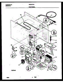 04 - Functional Parts parts for Frigidaire Microwave FMS135T1B1 from AppliancePartsPros.com