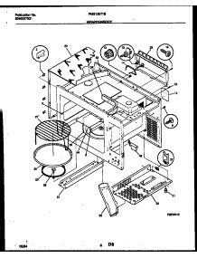 05 - Wrapper And Body Parts parts for Frigidaire Microwave FMS135T1B1 from AppliancePartsPros.com