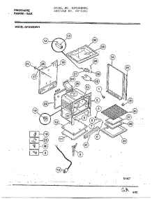 Frigidaire Range-Gas Page 5 parts for Frigidaire Range 2281 from AppliancePartsPros.com