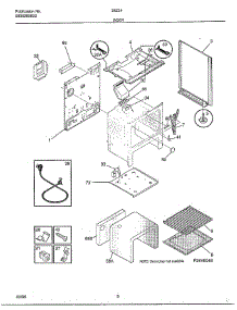 Body parts for Frigidaire Range 282240C from AppliancePartsPros.com