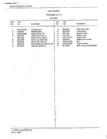 Burner Page 2 parts for Frigidaire Range 2828A from AppliancePartsPros.com