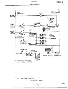 Wiring Diagram parts for Frigidaire Range 2843-80B from AppliancePartsPros.com