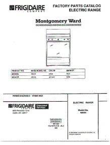 Electric Range Front Cover parts for Frigidaire Range 480440E from AppliancePartsPros.com