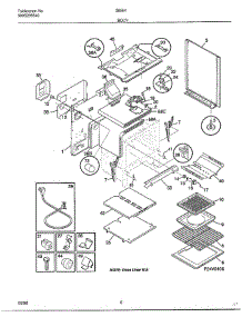 Body Page 3 parts for Frigidaire Range 285647E from AppliancePartsPros.com