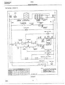 Wiring Diagram parts for Frigidaire Range 285840A from AppliancePartsPros.com
