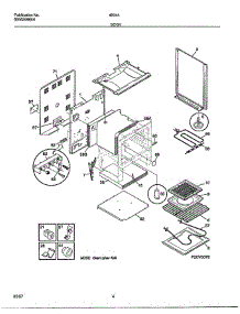 Body parts for Frigidaire Range 480440F from AppliancePartsPros.com