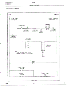 Wiring Diagram parts for Frigidaire Range 283460C from AppliancePartsPros.com