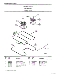 Element parts for Frigidaire Range 4839A from AppliancePartsPros.com