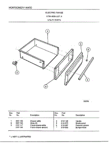 Utility parts for Frigidaire Range 4839A from AppliancePartsPros.com