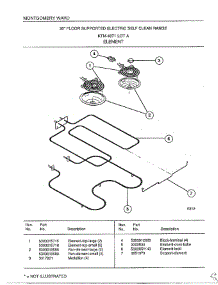 Element parts for Frigidaire Range 4871A from AppliancePartsPros.com