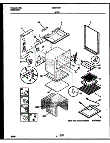 03 - Body Parts parts for Frigidaire Range CE301SP2D2 from AppliancePartsPros.com