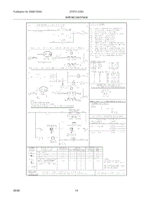 10 - Wiring Diagram parts for Frigidaire Range CFEF210CS4 from AppliancePartsPros.com