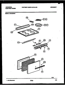 02 - Cooktop And Door Parts parts for Frigidaire Range CE240SP2W0 from AppliancePartsPros.com