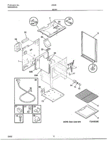 Body parts for Frigidaire Range 283460B from AppliancePartsPros.com
