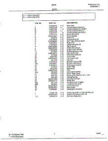 Body Page 2 parts for Frigidaire Range 283467C from AppliancePartsPros.com