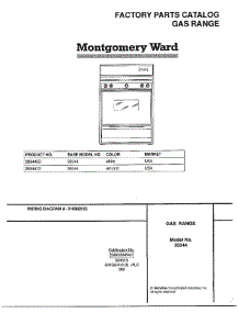 Gas Range Front Cover parts for Frigidaire Range 283440D from AppliancePartsPros.com