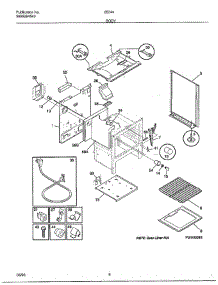 Body parts for Frigidaire Range 283440D from AppliancePartsPros.com