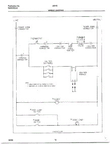 Wiring Diagram parts for Frigidaire Range 283460B from AppliancePartsPros.com