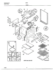 Body parts for Frigidaire Range 285847C from AppliancePartsPros.com