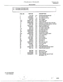 Background Page 2 parts for Frigidaire Range 2864 from AppliancePartsPros.com