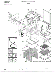 Body parts for Frigidaire Range 2864 from AppliancePartsPros.com