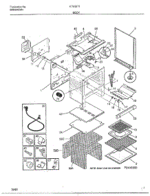 Body Page 3 parts for Frigidaire Range 2873B from AppliancePartsPros.com