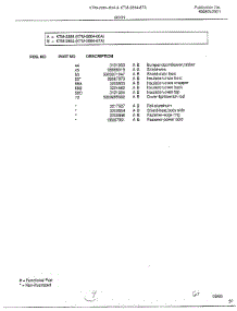 Body Page 4 parts for Frigidaire Range 2864 from AppliancePartsPros.com