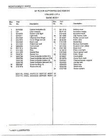 30"Floor Supported Gas / Basic Body Page 2 parts for Frigidaire Range 2859A from AppliancePartsPros.com