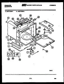 04 - Body Parts parts for Frigidaire Microwave MCT1370E3 from AppliancePartsPros.com