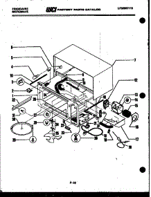 05 - Body Parts parts for Frigidaire Microwave MCF899E1 from AppliancePartsPros.com