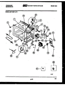 04 - Functional Parts parts for Frigidaire Microwave MCT1390P1 from AppliancePartsPros.com
