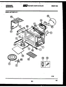 05 - Wrapper And Body Parts parts for Frigidaire Microwave MCT1390P1 from AppliancePartsPros.com