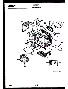 05 - Wrapper And Body Parts parts for Frigidaire Microwave MCT139A1 from AppliancePartsPros.com