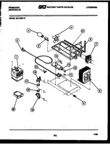 04 - Power Control parts for Frigidaire Microwave MC1335L2 from AppliancePartsPros.com