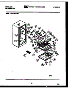 05 - Body Parts parts for Frigidaire Microwave MC1385L1 from AppliancePartsPros.com