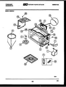 05 - Wrapper And Body Parts parts for Frigidaire Microwave MC870L6 from AppliancePartsPros.com
