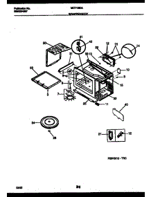 05 - Wrapper And Body Parts parts for Frigidaire Microwave MCT1380A1 from AppliancePartsPros.com