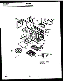 05 - Wrapper And Body Parts parts for Frigidaire Microwave MCT1390P4 from AppliancePartsPros.com