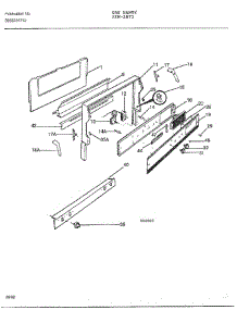 Gas Range parts for Frigidaire Range 2873 from AppliancePartsPros.com