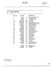 Gas Range Page 2 parts for Frigidaire Range 2873 from AppliancePartsPros.com
