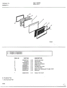 Gas Range Page 9 parts for Frigidaire Range 2873 from AppliancePartsPros.com