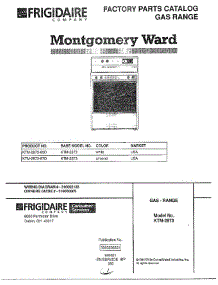 Gas Rangefront Cover parts for Frigidaire Range 2873 from AppliancePartsPros.com